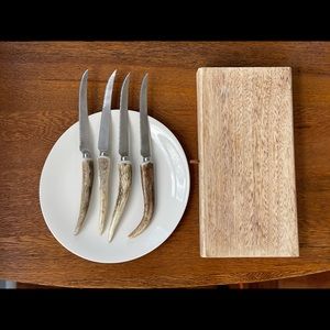 Staghorn Steak Knives from Anthropologie